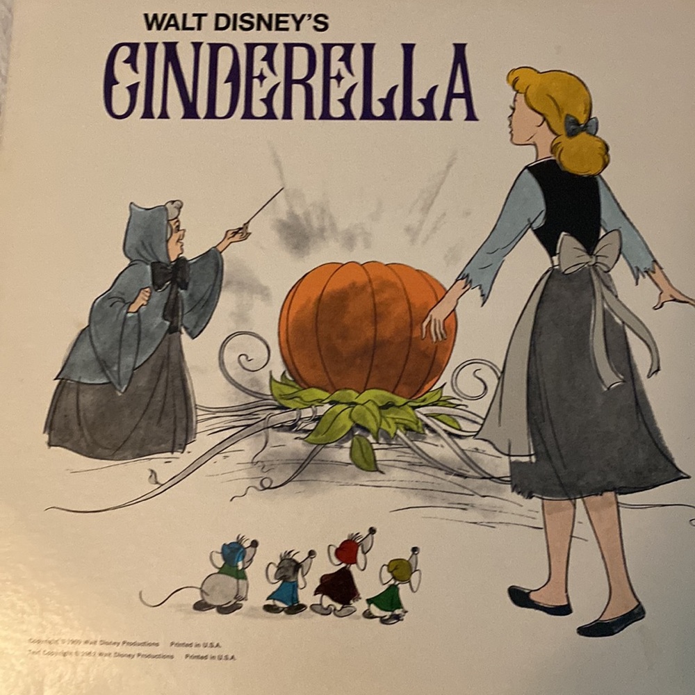 Vintage Disneyland record from 1969 of “Cinderella”. - Picture 4 of 5